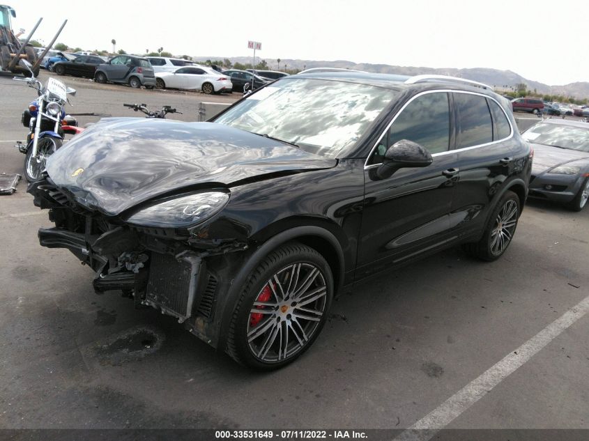 2016 PORSCHE CAYENNE TURBO WP1AC2A22GLA88287