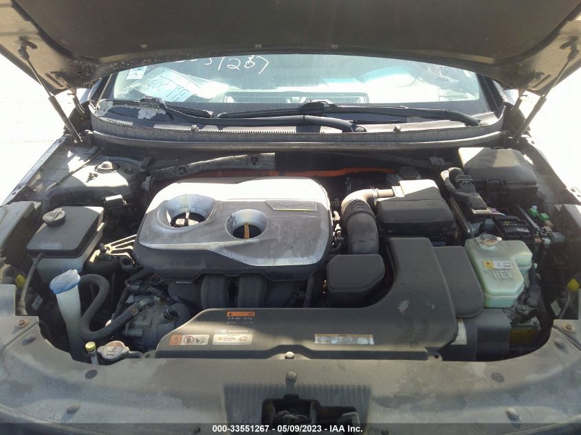 2017 HYUNDAI SONATA HYBRID LIMITED KMHE34L1XHA048311