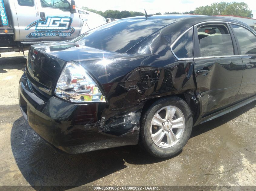 2014 CHEVROLET IMPALA LIMITED LS 2G1WA5E32E1126078