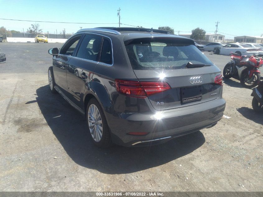 2017 AUDI A3 SPORTBACK E-TRON PREMIUM PLUS WAUTPBFF6HA147765