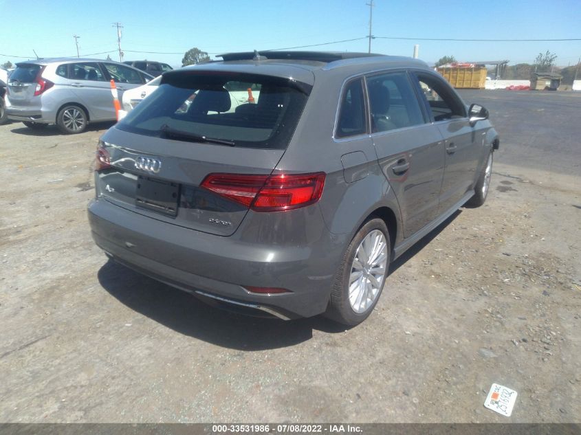 2017 AUDI A3 SPORTBACK E-TRON PREMIUM PLUS WAUTPBFF6HA147765