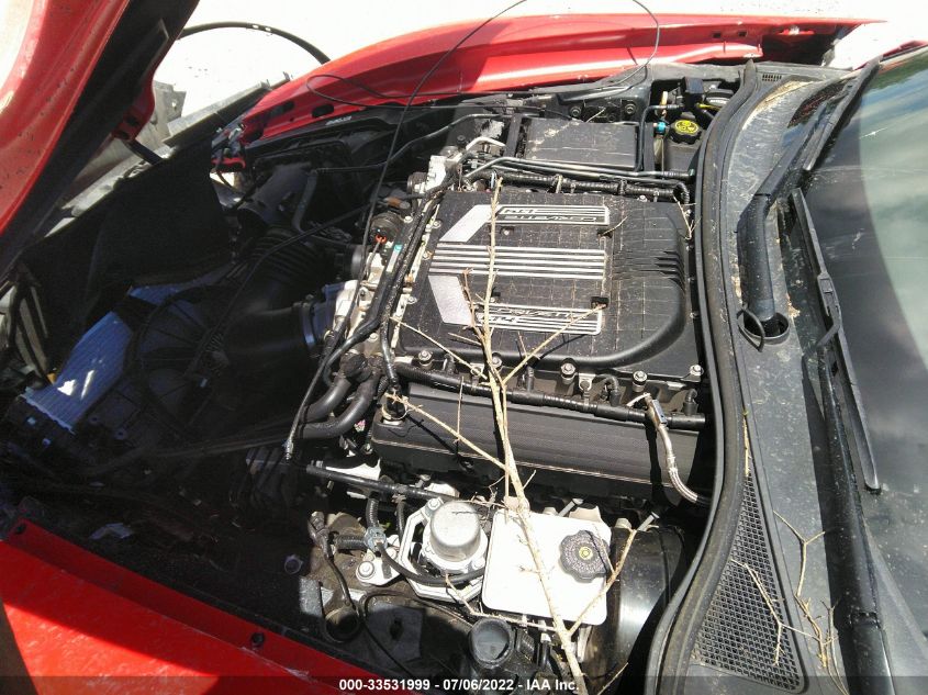 2015 CHEVROLET CORVETTE Z06 3LZ 1G1YU2D62F5607801