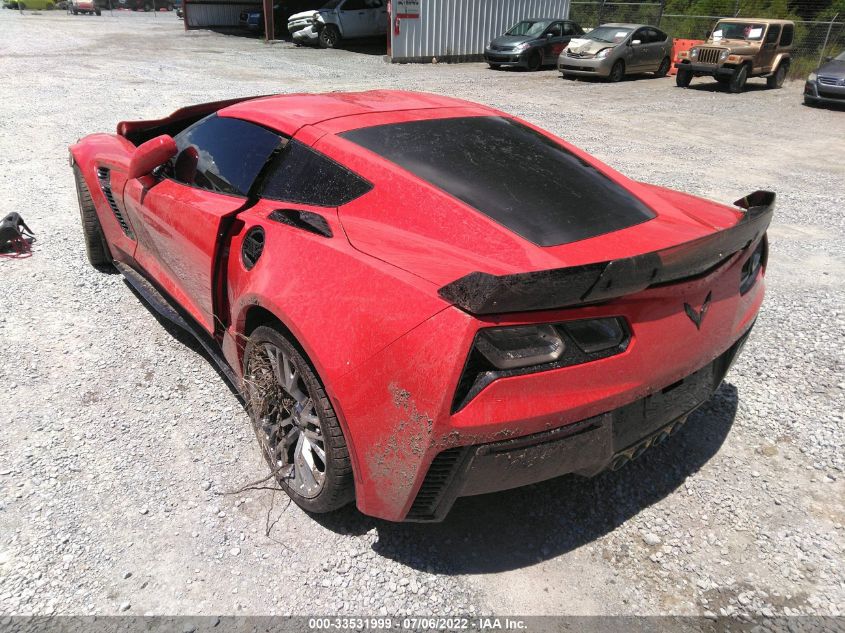 2015 CHEVROLET CORVETTE Z06 3LZ 1G1YU2D62F5607801