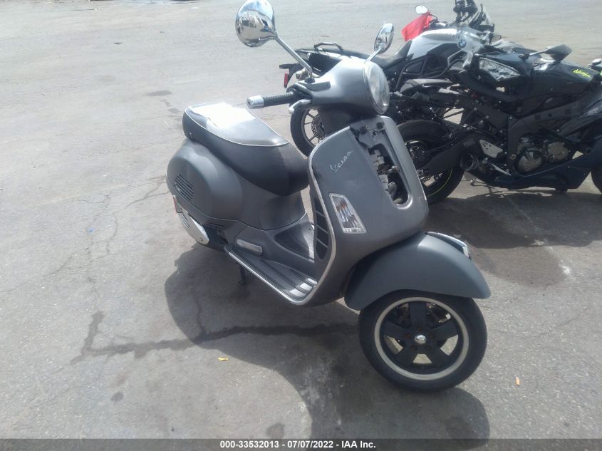 2012 VESPA GTS 300 SUPER ZAPM459LXC5702767