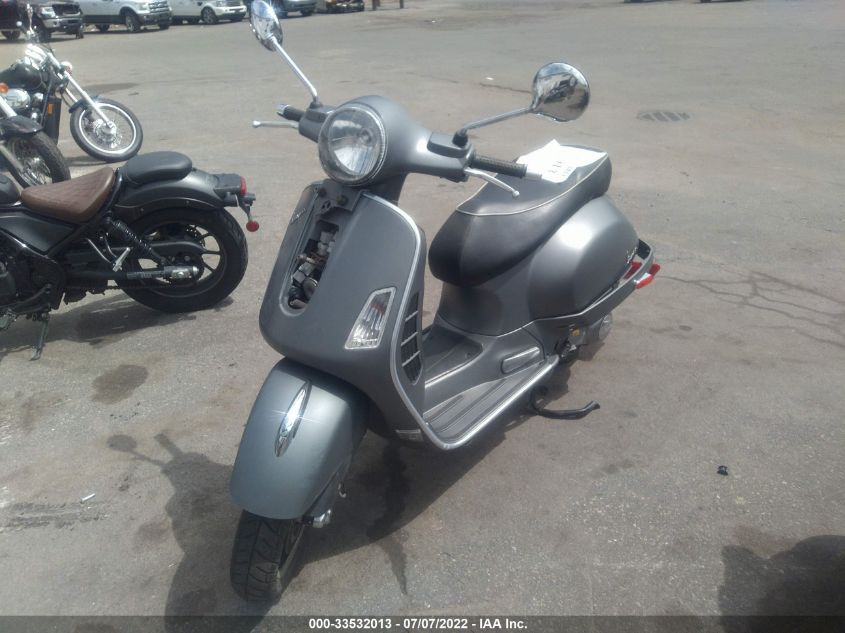 2012 VESPA GTS 300 SUPER ZAPM459LXC5702767