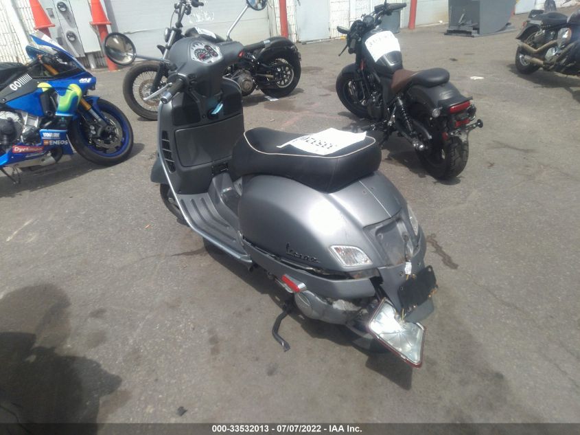 2012 VESPA GTS 300 SUPER ZAPM459LXC5702767