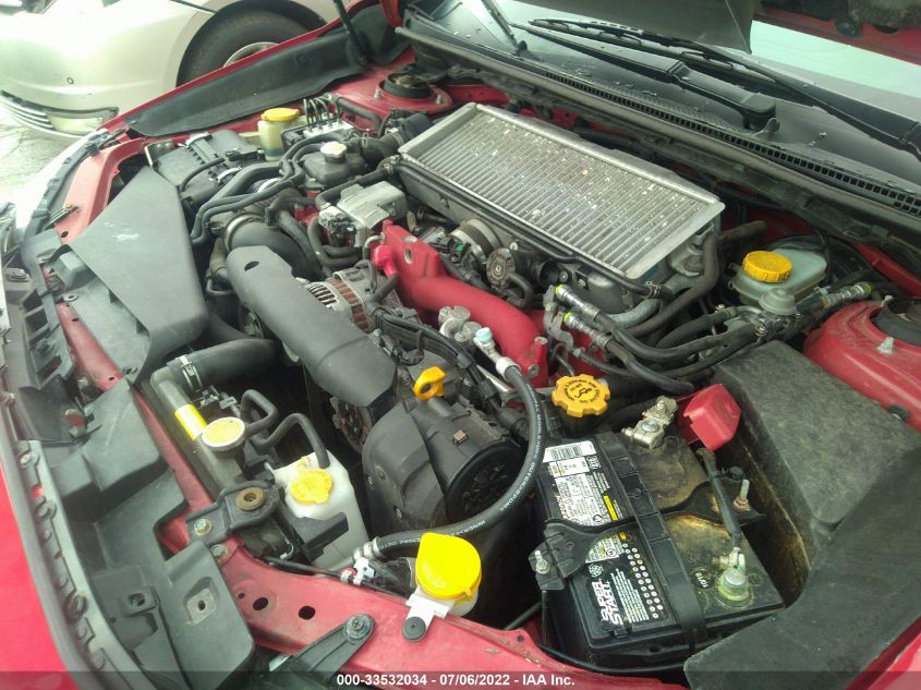 2015 SUBARU WRX STI LIMITED JF1VA2U60F9816908