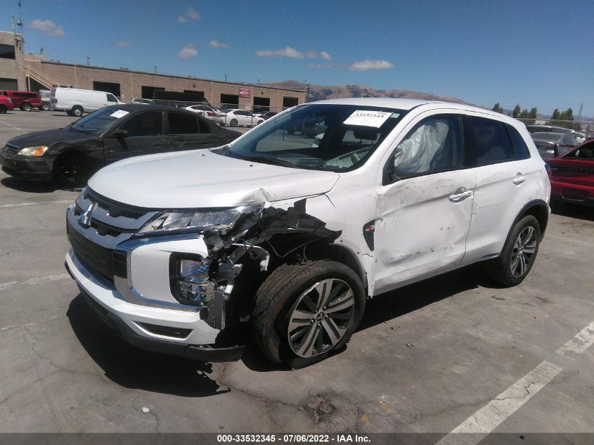 2021 MITSUBISHI OUTLANDER SPORT ES/LE/BE/S JA4APUAU8MU006162