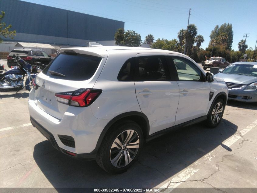 2021 MITSUBISHI OUTLANDER SPORT ES/LE/BE/S JA4APUAU8MU006162