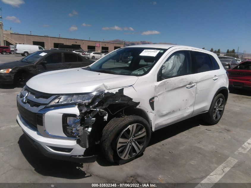 2021 MITSUBISHI OUTLANDER SPORT ES/LE/BE/S JA4APUAU8MU006162