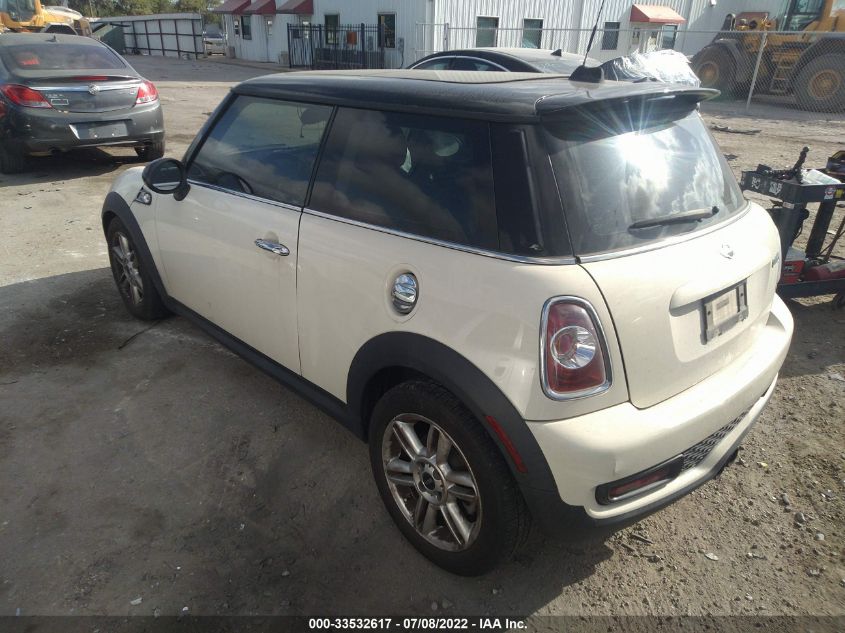 2013 MINI COOPER HARDTOP S WMWSV3C58DT388342