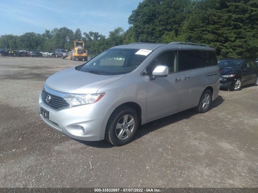2017 NISSAN QUEST SV JN8AE2KP8H9169254