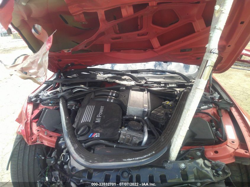 2015 BMW M4 WBS3R9C52FK329741