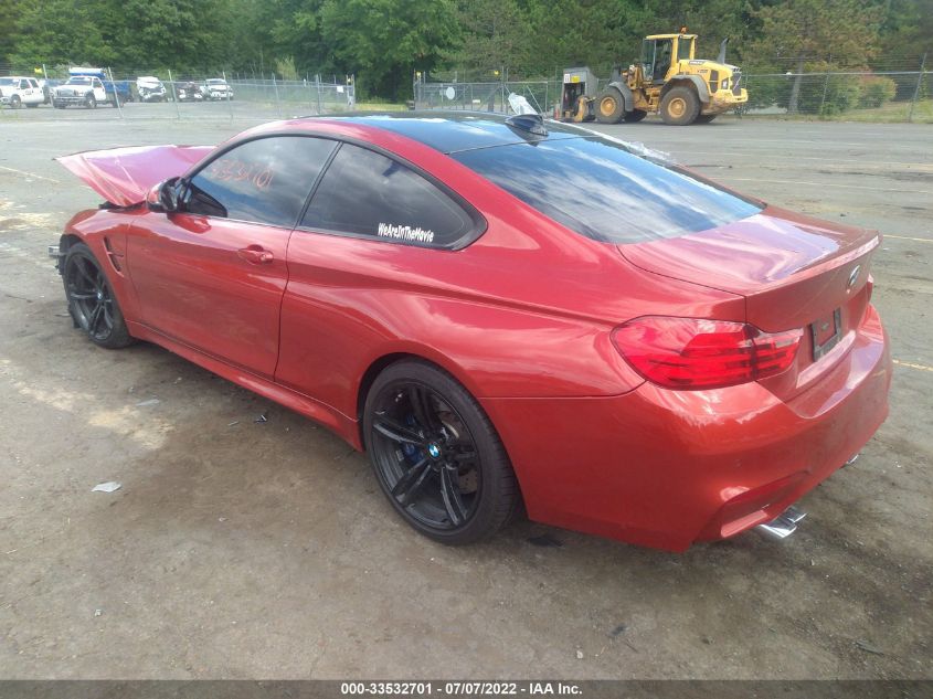 2015 BMW M4 WBS3R9C52FK329741