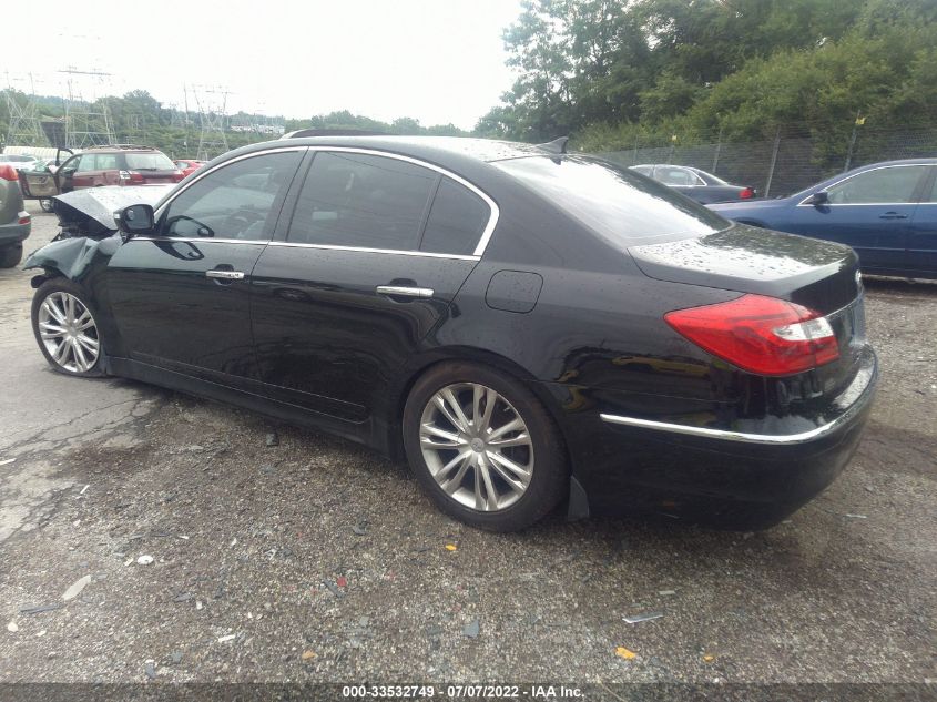 2013 HYUNDAI GENESIS 3.8L KMHGC4DD7DU227027