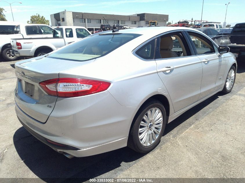 2016 FORD FUSION ENERGI SE PHEV 3FA6P0PU1GR123028