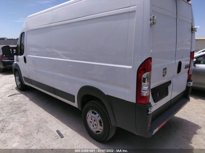 2018 RAM PROMASTER CARGO VAN 3C6TRVDG0JE156708