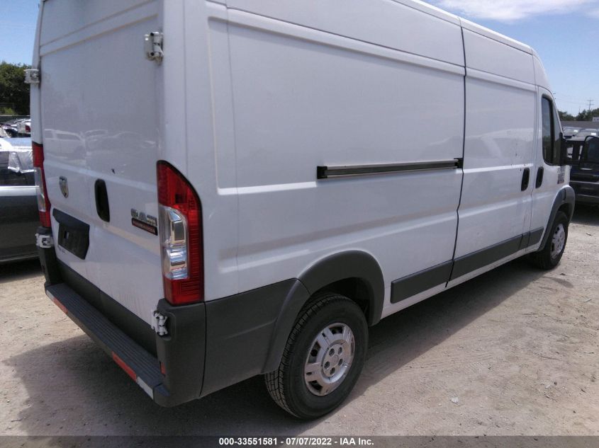 2018 RAM PROMASTER CARGO VAN 3C6TRVDG0JE156708