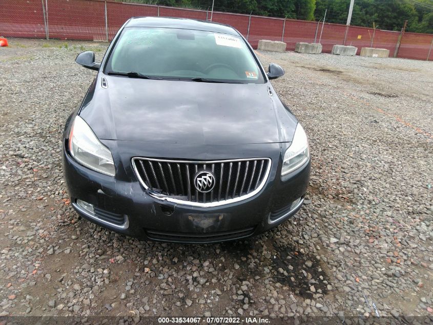 2013 BUICK REGAL TURBO PREMIUM 1 2G4GS5EV5D9165964