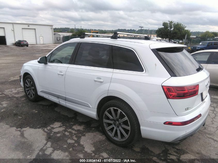 2017 AUDI Q7 PREMIUM PLUS WA1LAAF73HD036008