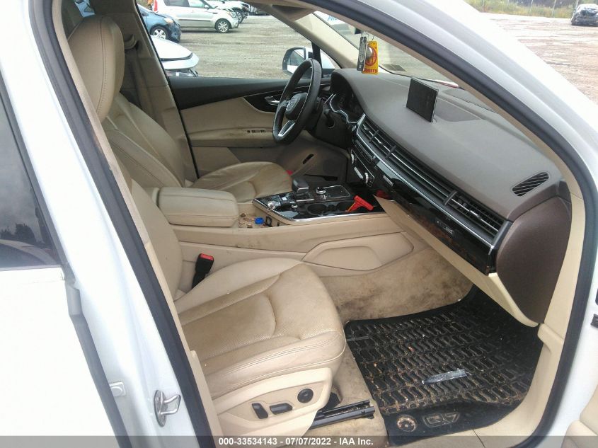 2017 AUDI Q7 PREMIUM PLUS WA1LAAF73HD036008