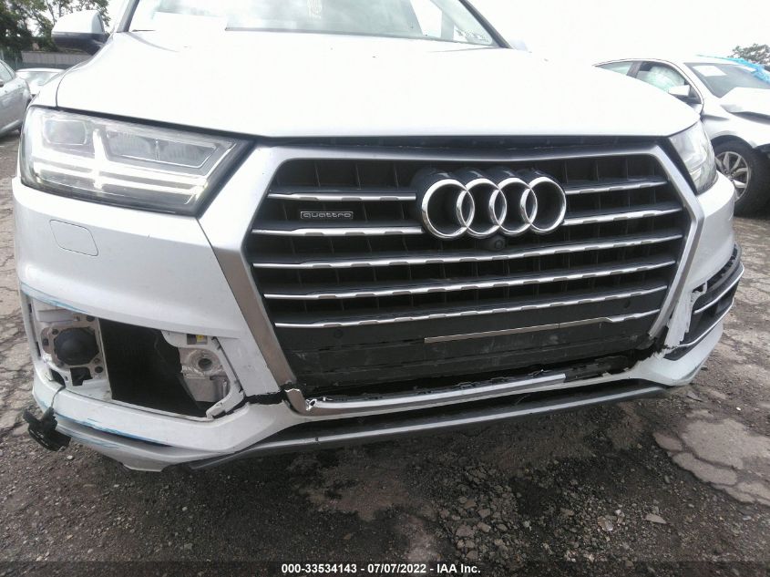 2017 AUDI Q7 PREMIUM PLUS WA1LAAF73HD036008