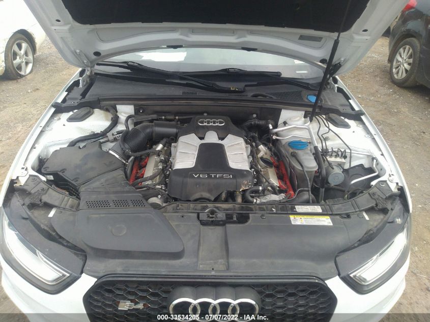 2014 AUDI S4 PREMIUM PLUS WAUBGAFL7EA092346