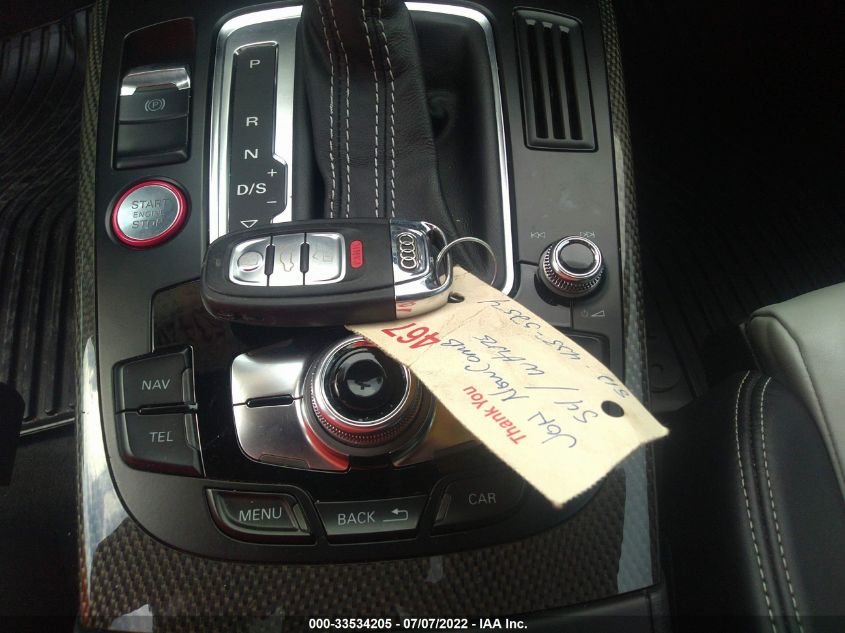 2014 AUDI S4 PREMIUM PLUS WAUBGAFL7EA092346