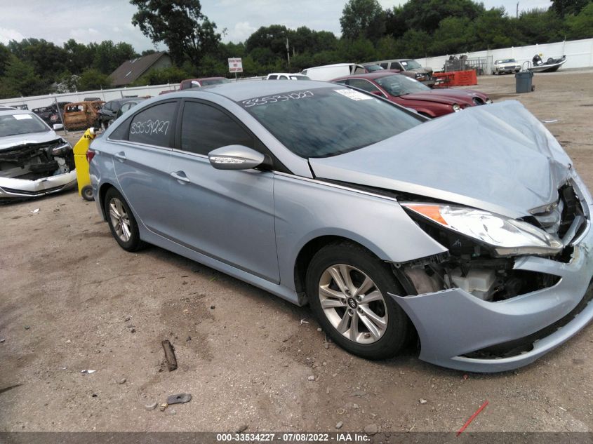 2014 HYUNDAI SONATA GLS - 5NPEB4AC4EH846593