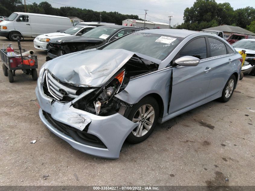 2014 HYUNDAI SONATA GLS - 5NPEB4AC4EH846593