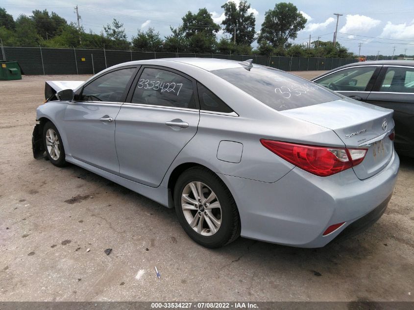 2014 HYUNDAI SONATA GLS - 5NPEB4AC4EH846593