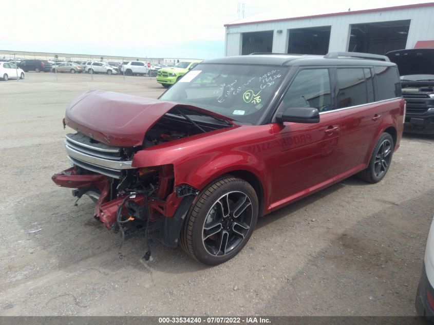 2014 FORD FLEX SEL 2FMHK6C89EBD09730