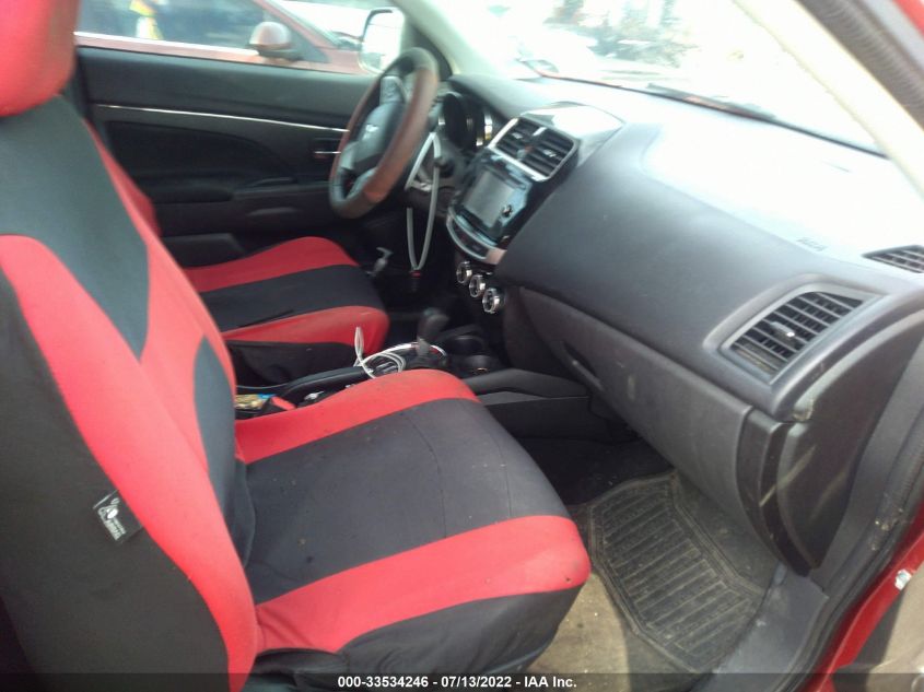 2015 MITSUBISHI OUTLANDER SPORT SE 4A4AP4AU0FE061829