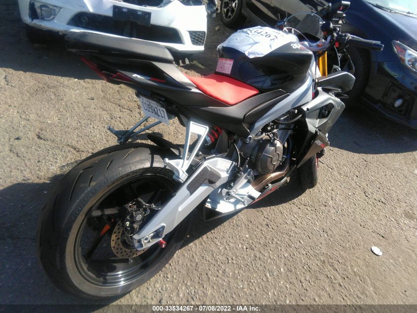 2021 APRILIA RS 660 ZD4KSUA06MS000558