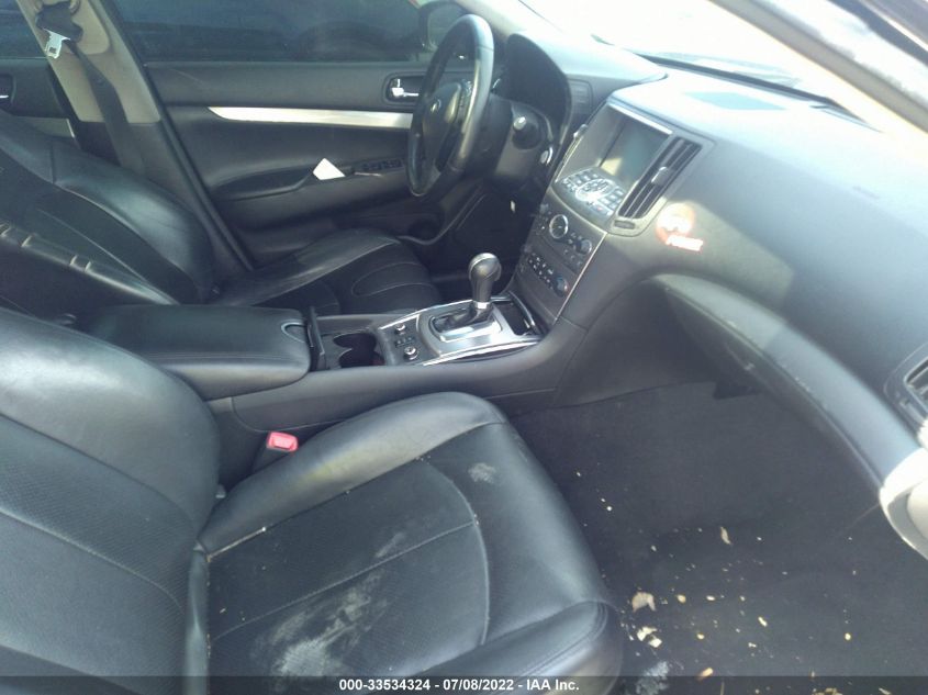 2013 INFINITI G37 SEDAN X JN1CV6AR0DM769078