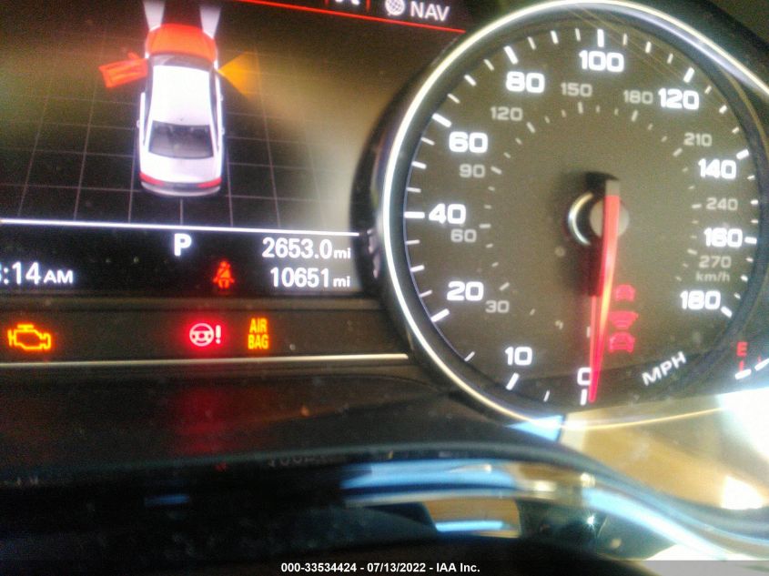 2015 AUDI A8 L L QUATTRO WAU32AFD4FN022406
