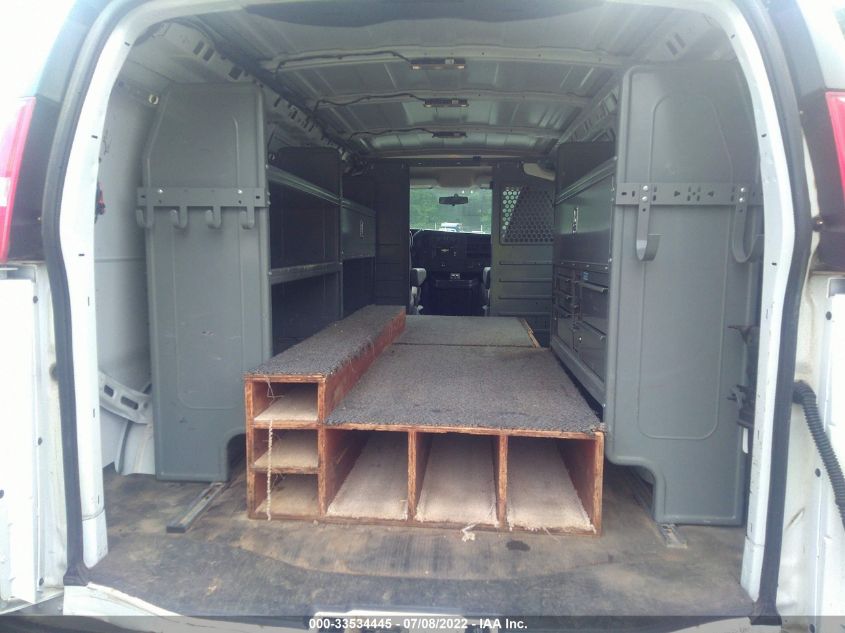 2017 CHEVROLET EXPRESS CARGO VAN 1GCZGGFG7H1327422