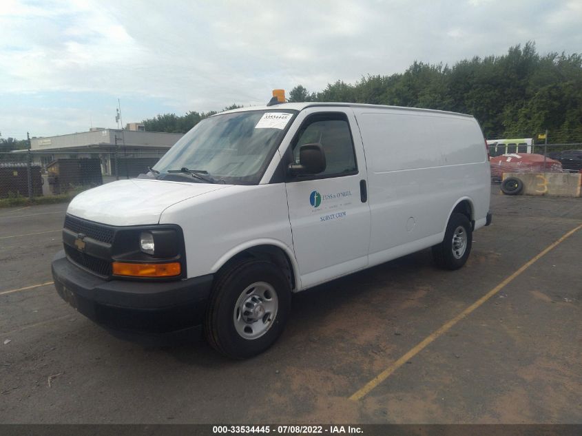 2017 CHEVROLET EXPRESS CARGO VAN 1GCZGGFG7H1327422