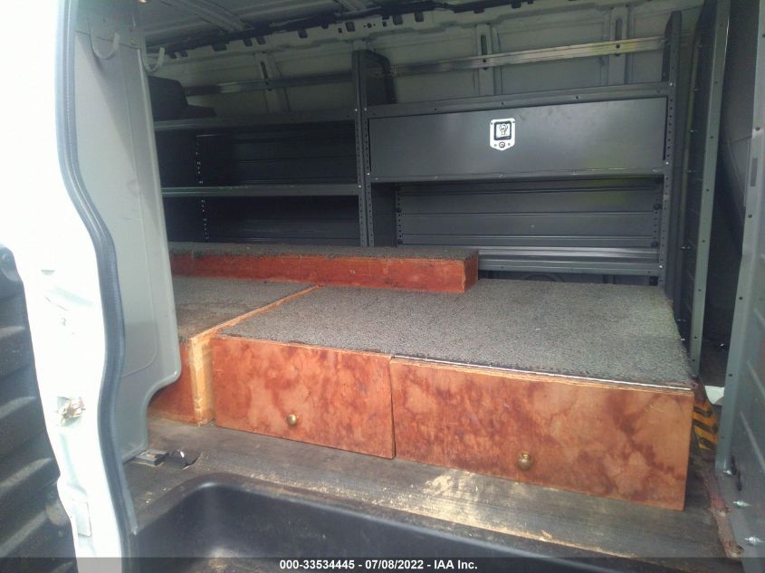 2017 CHEVROLET EXPRESS CARGO VAN 1GCZGGFG7H1327422