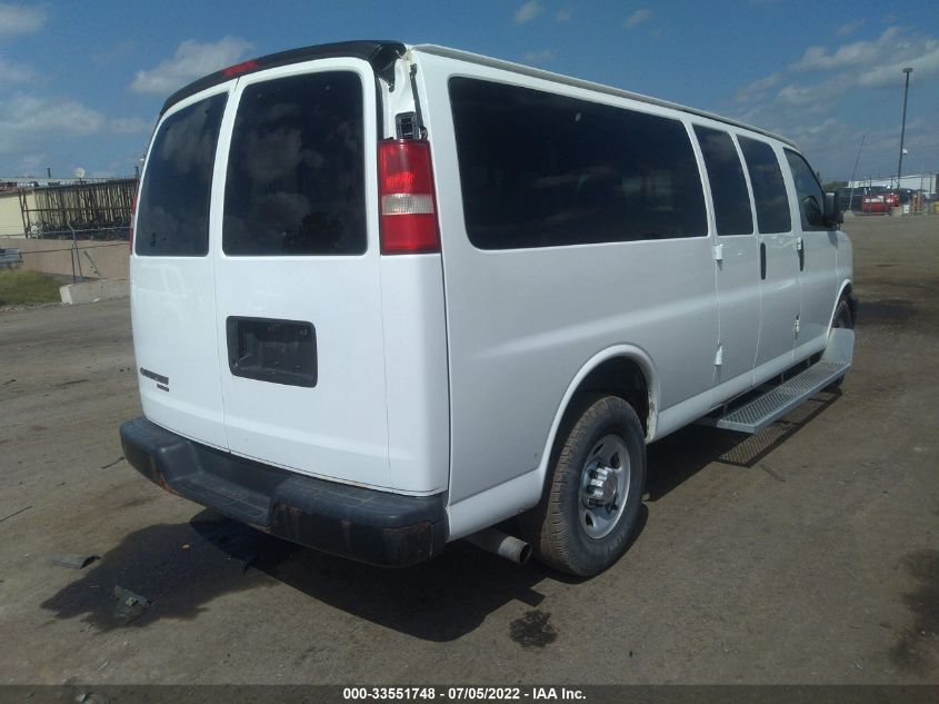 2013 CHEVROLET EXPRESS PASSENGER LS 1GAZGZFG4D1184573
