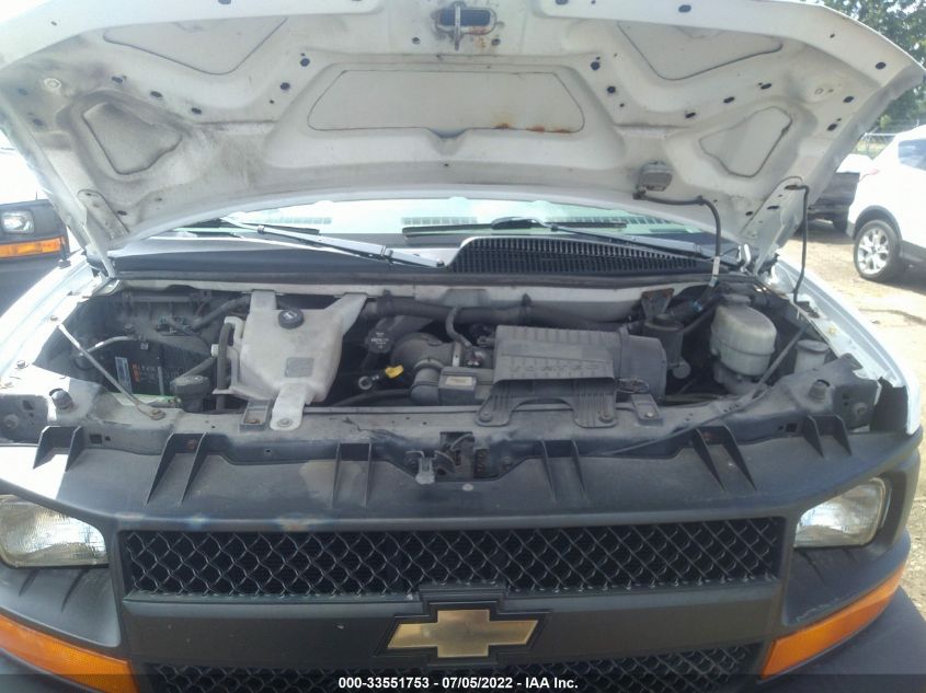 2013 CHEVROLET EXPRESS PASSENGER LS 1GAZGZFG5D1183481