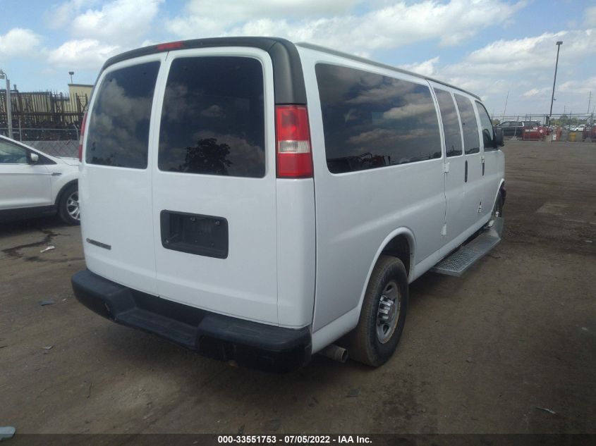 2013 CHEVROLET EXPRESS PASSENGER LS 1GAZGZFG5D1183481
