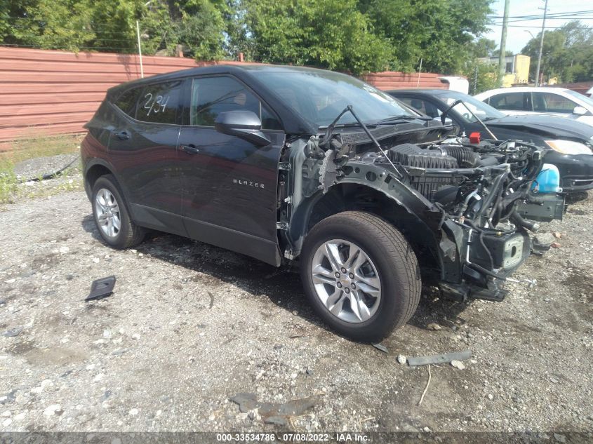 2021 CHEVROLET BLAZER LT - 3GNKBCR41MS575711