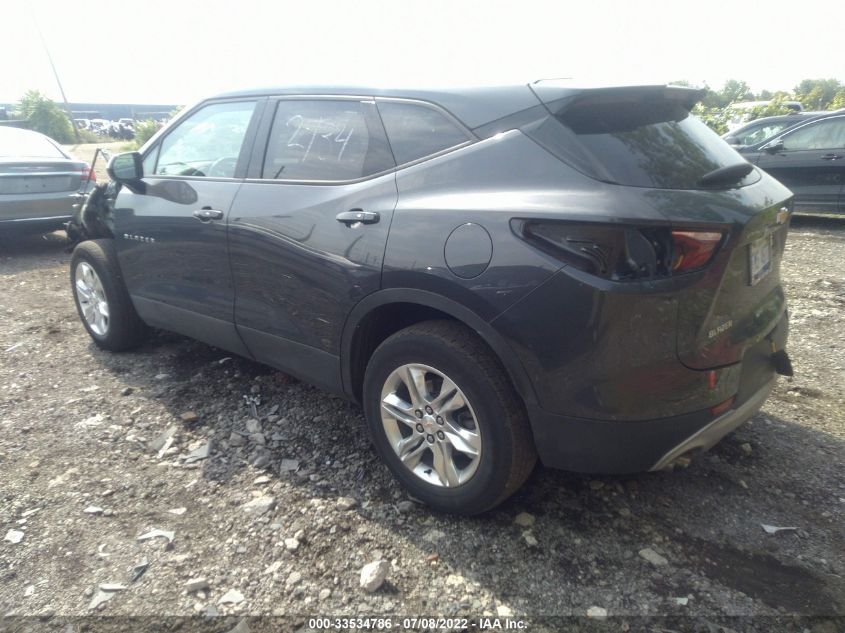 2021 CHEVROLET BLAZER LT - 3GNKBCR41MS575711
