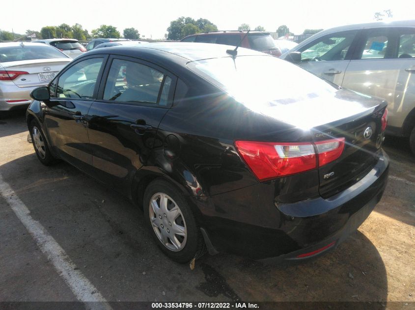 2015 KIA RIO LX KNADM4A34F6515060