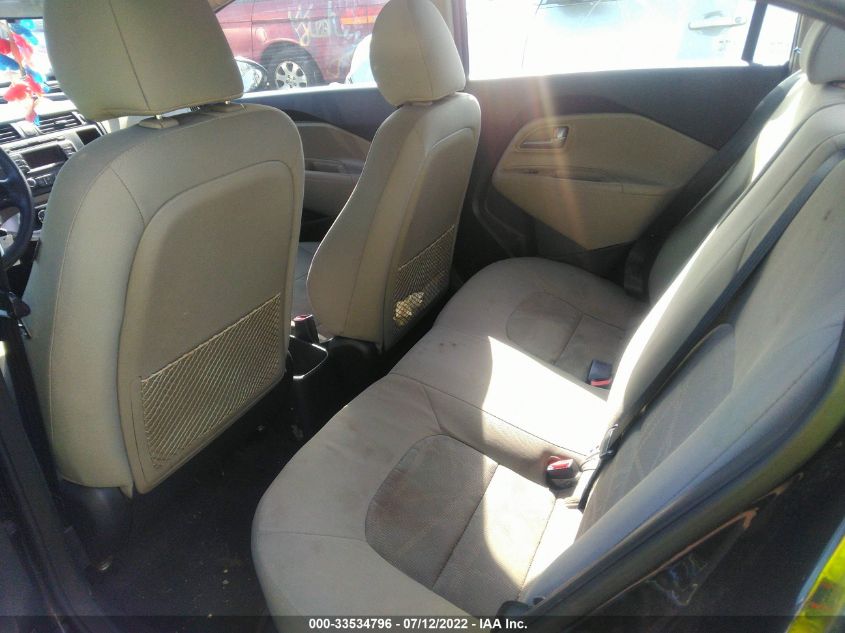 2015 KIA RIO LX KNADM4A34F6515060