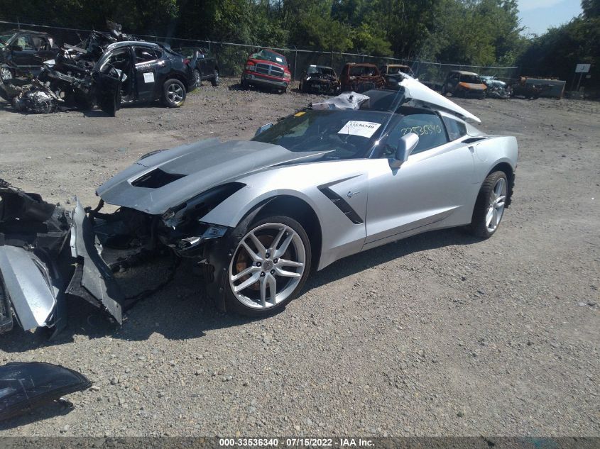 2014 CHEVROLET CORVETTE STINGRAY Z51 2LT 1G1YJ2D74E5133737