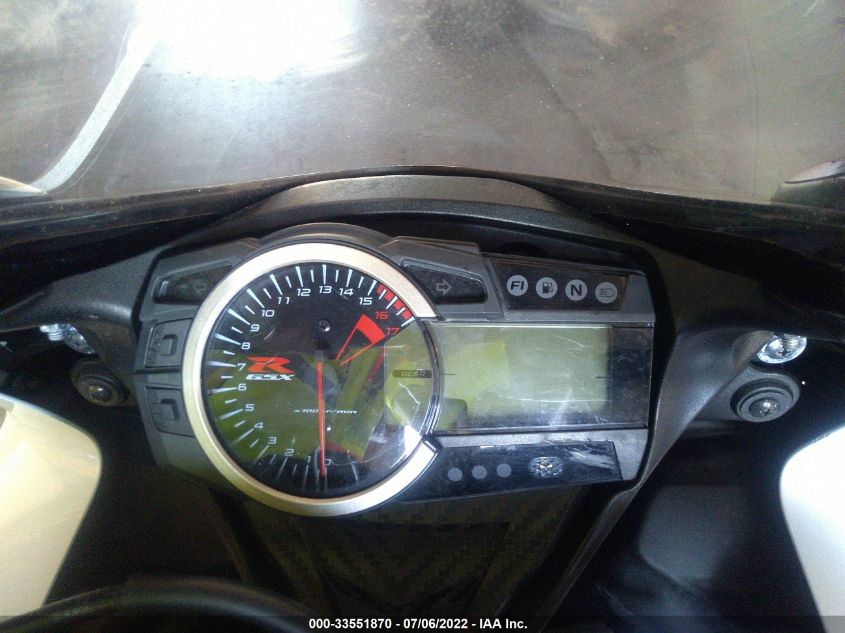 2021 SUZUKI GSX-R600 JS1GN7FA5M7100224