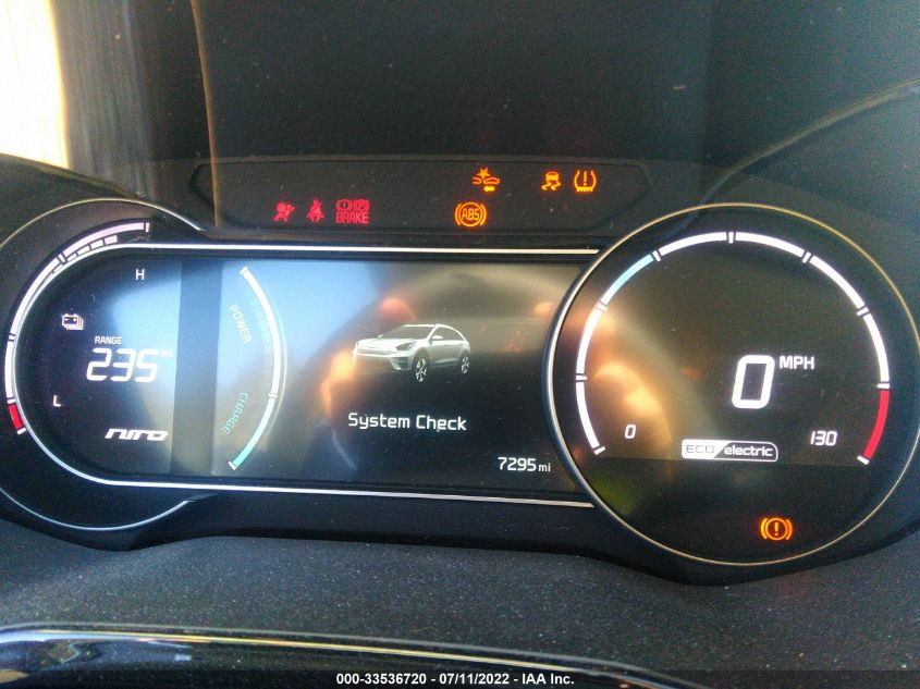 2022 KIA NIRO EV S KNDCC3LG5N5160187