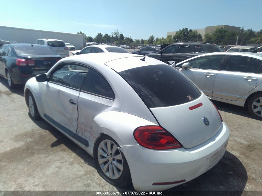 2014 VOLKSWAGEN BEETLE COUPE 2.5L ENTRY 3VWFP7AT2EM624522